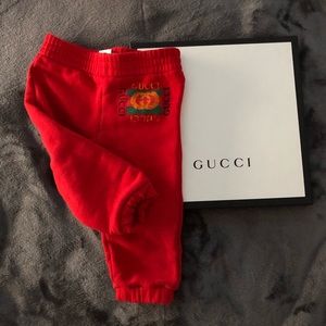 Gucci baby sweatpants